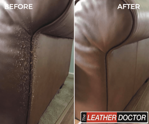 Leather cat claw/scratch repair