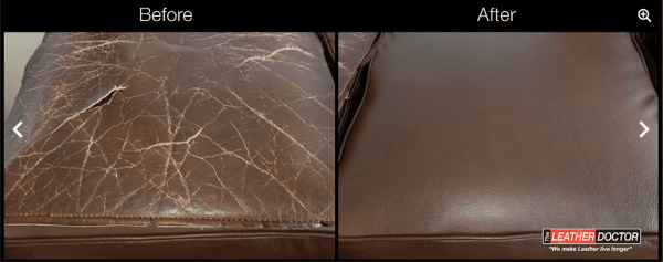 Workplace residue damaging leather
